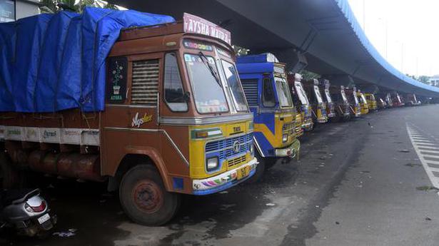Unauthorised lorry parking in Kozhikode worries civic body