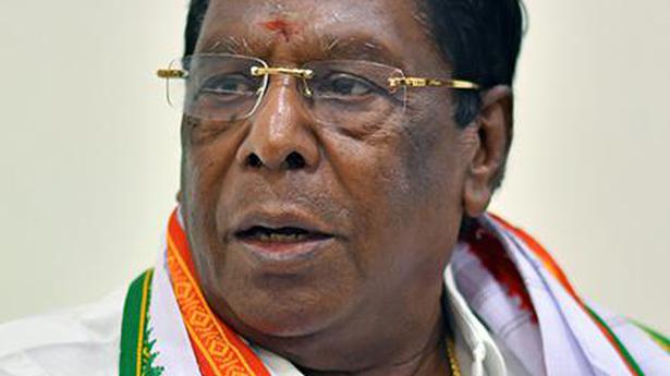 Centre trying to destabilise Rangasamy’s govt, says former Puducherry CM