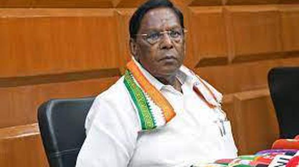 Former Puducherry CM Narayanasamy seeks PM Modi’s resignation on Pegasus issue thumbnail