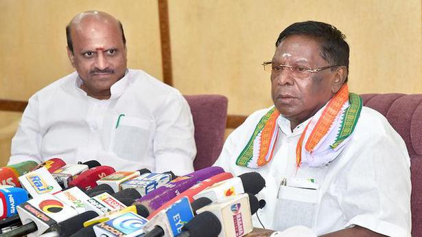 Narayanasamy government to face crucial floor test tomorrow