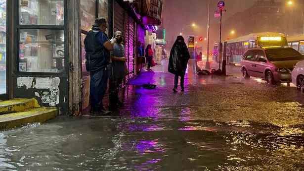 New York City Mayor declares state of emergency after record-breaking rain