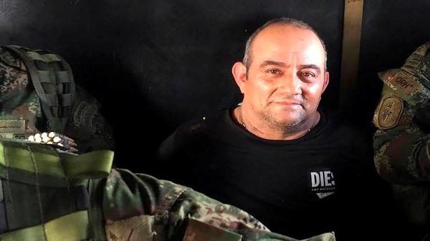 Colombia's most-wanted drug lord Otoniel captured