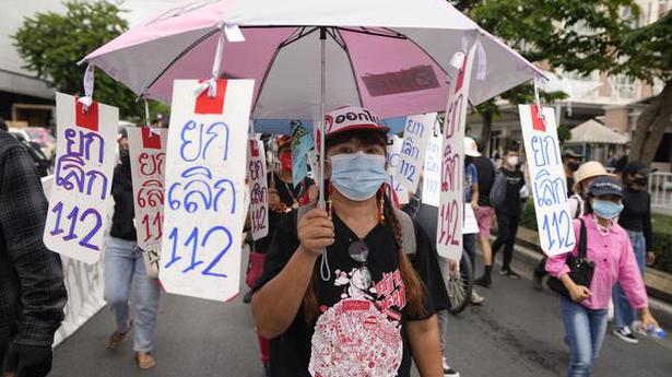 Thailand pro-democracy activists march against government