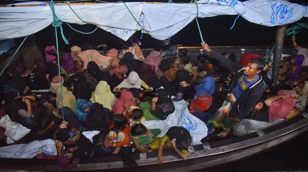 Stricken boat with over 100 Rohingya allowed to dock in Indonesia