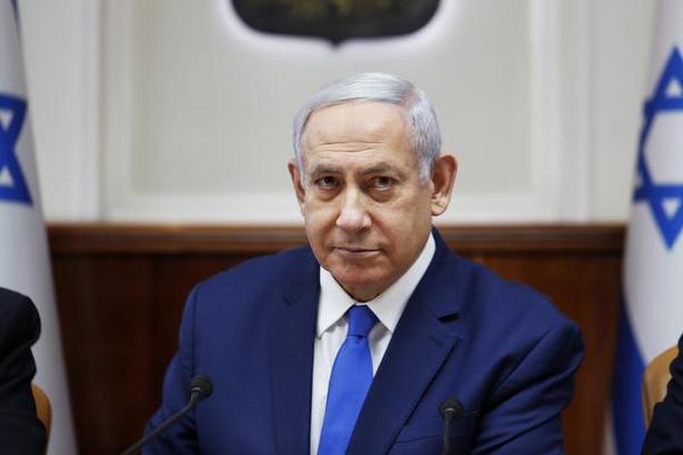 In this July 14, 2019, file photo, Israel's Prime Minister Benjamin Netanyahu attends the weekly cabinet meeting in Jerusalem.