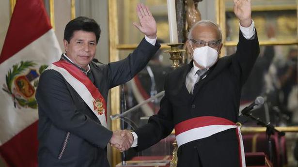 Peru's President swears in 4th Cabinet in half a year