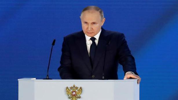 Vladimir Putin lauds Russia’s vaccine work