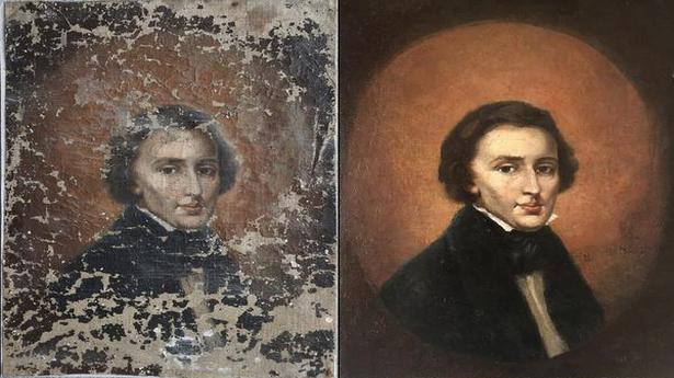 Chopin portrait bought at flea market is from 19th century