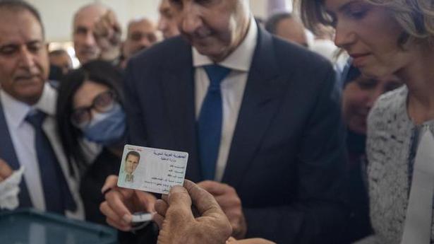 Syrians vote in election certain to give Assad new mandate