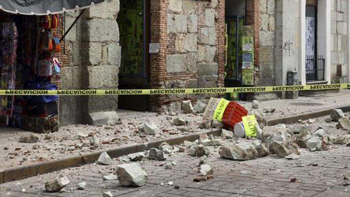 Major Quake Of 7 4 Magnitude Hits Mexico The Hindu