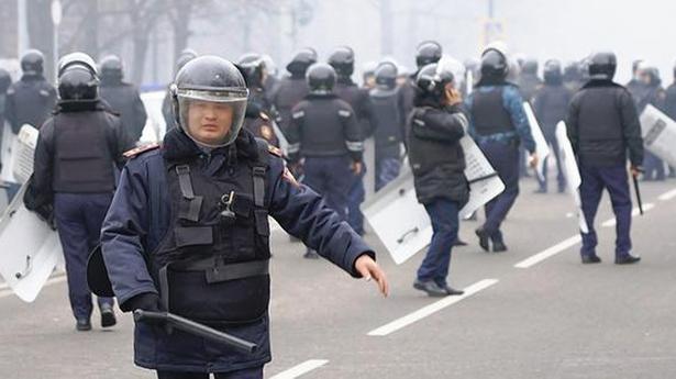 Group of protestors storm Mayor’s office in Kazakhstan