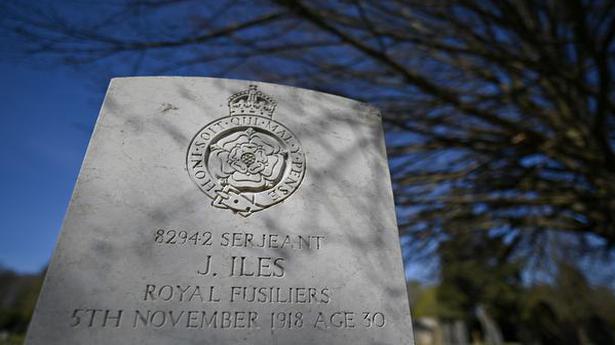 U.K. apologizes for racism in memorials to WWI dead