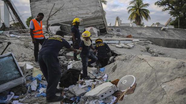 Death toll in massive Haiti earthquake jumps to 724, says government