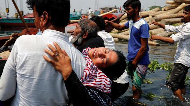 At least 27 dead as launch capsizes after collision with cargo vessel in Bangladesh