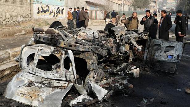 Bomb claims three in Kabul