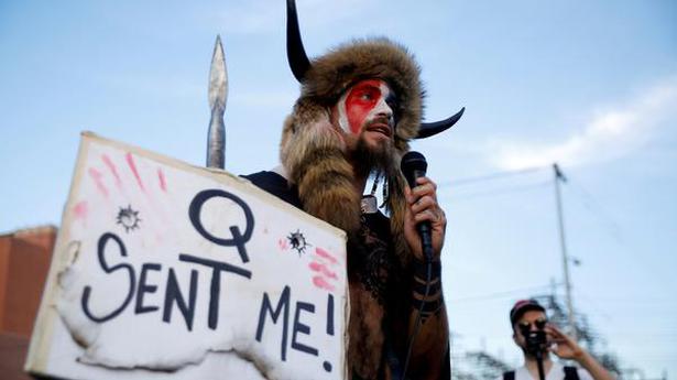 U.S. Capitol rioter 'QAnon Shaman' sentenced to 41 months in prison