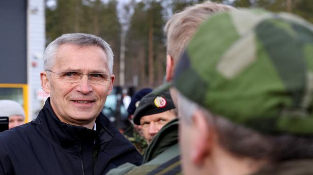 Russian troops not withdrawing but regrouping in Ukraine, says NATO
