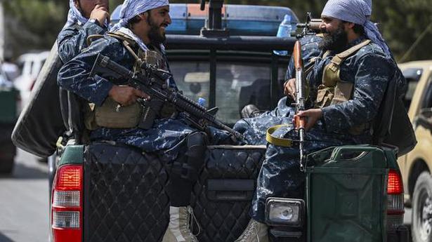 U.S. says drone kills suicide bombers targeting Kabul airport