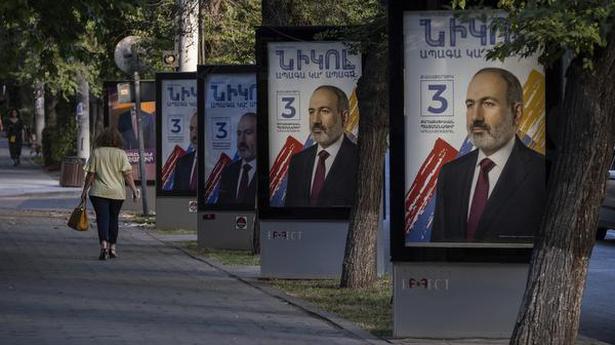 Post-war Armenia holds snap parliamentary election
