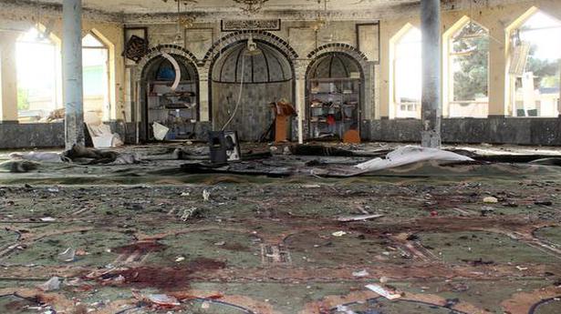 Suicide bomb attack on Afghan mosque an 'enormous tragedy': U.S.