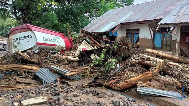 Over 41 dead in Indonesia flash floods