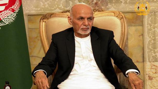 Afghan President Ghani urges government forces to maintain Kabul law and order