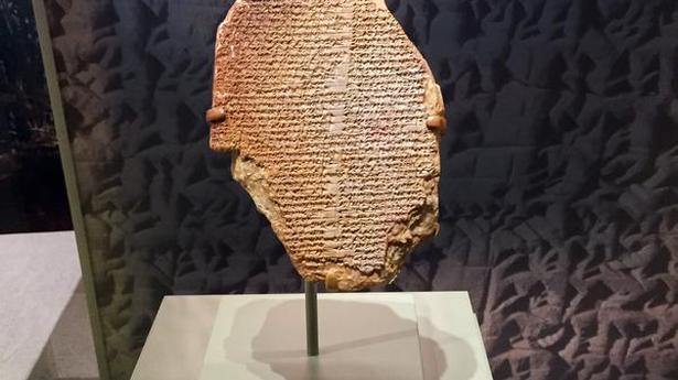 A 3,500-year-old clay tablet discovered from ruins of Assyrian king’s library going back to Iraq
