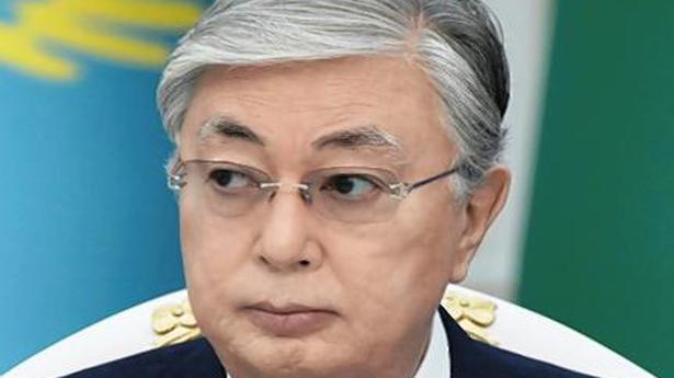 Tokayev takes over as party chief