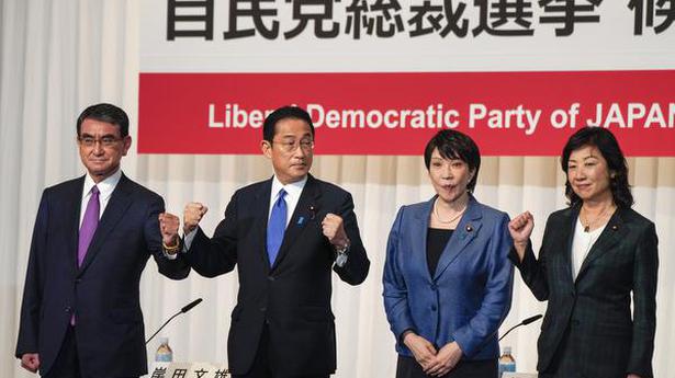 Japanese ruling party race to determine next PM