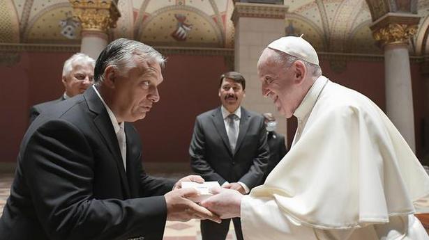 Pope Francis calls for 'openness' after meeting Hungary's Viktor Orban