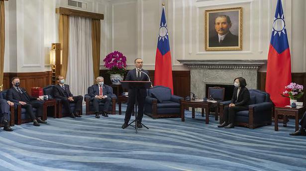 Baltic lawmakers meet Taiwan’s Tsai, stepping up cooperation