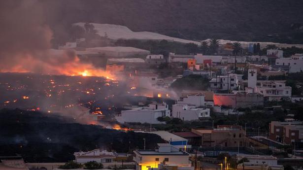 Hundreds of people evacuate as Cumbre Vieja volcano erupts in Spain’s La Palma