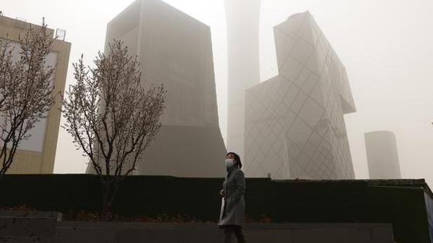 Beijing enveloped in hazardous sandstorm, second time in two weeks