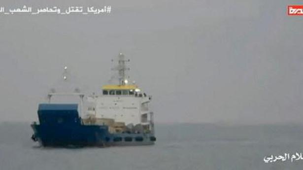 Iran-backed Houthis seize UAE ship off Yemen