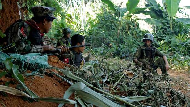 Myanmar ethnic guerrillas say they shot down helicopter