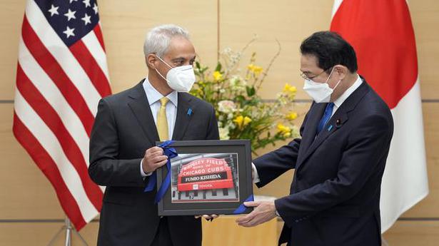 New U.S. envoy to Japan meets Fumio Kishida, vows to deepen alliance
