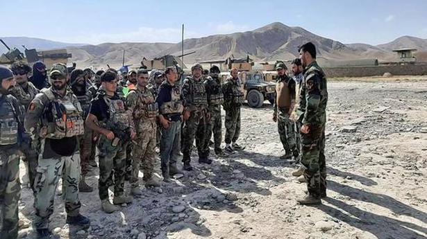 Over 1,000 Afghan troops flee to Tajikistan