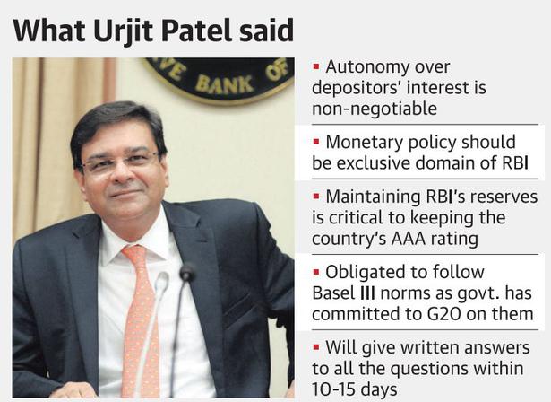 RBI Governor stresses need for autonomy of central bank