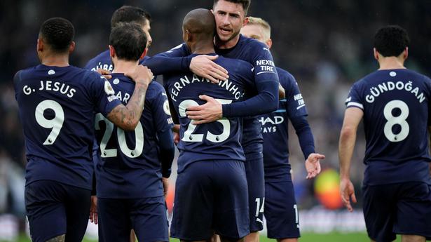Premier League: Rampant Man City back on top after 4-0 victory at Leeds