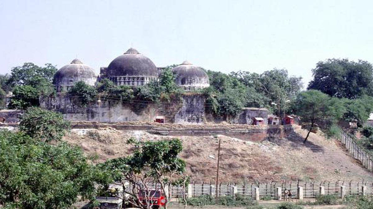 Chronology of Ayodhya case - The Hindu