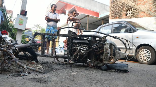 Father, daughter die after e-bike goes on flames in Vellore
