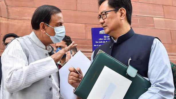 No move for e-voting: Law Minister Kiren Rijiju