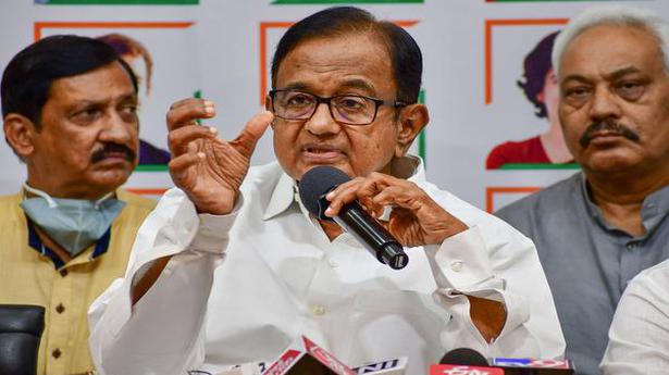 Why did PM not address sorry state of affairs of law enforcement agencies at DGPs' meet: Chidambaram