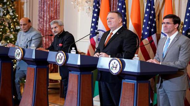 India, U.S. to set up joint working group in defence industrial security