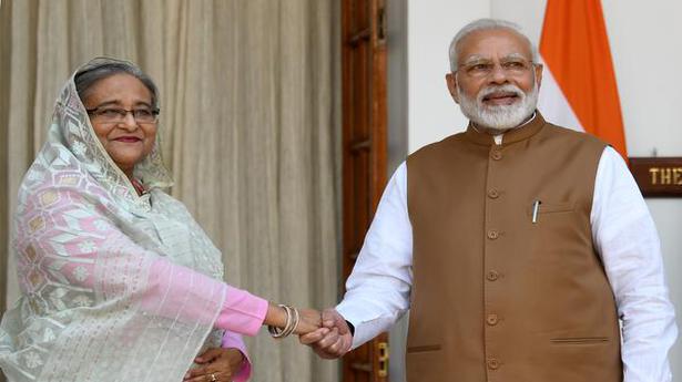 Look forward to continue working with Bangladesh PM to further deepen ties: PM Modi