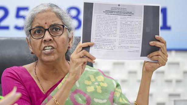 Congress governments did asset monetisations too, why didn't Rahul tear-off those proposals, asks Nirmala Sitharaman