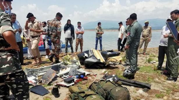 J&K helicopter crash | Search for 2 missing pilots in final phase, says Army