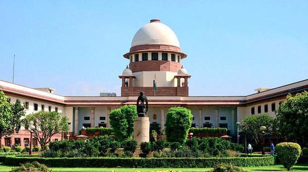   A view of the Supreme Court of India. File  