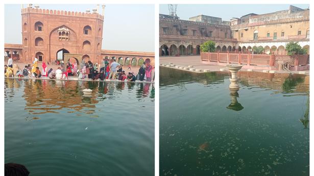 Delhi’s historic mosques’ fountain connection