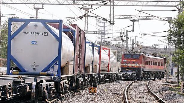 Railways delivered over 24,840 tonnes of oxygen so far, southern States got more than 10,000 tonnes